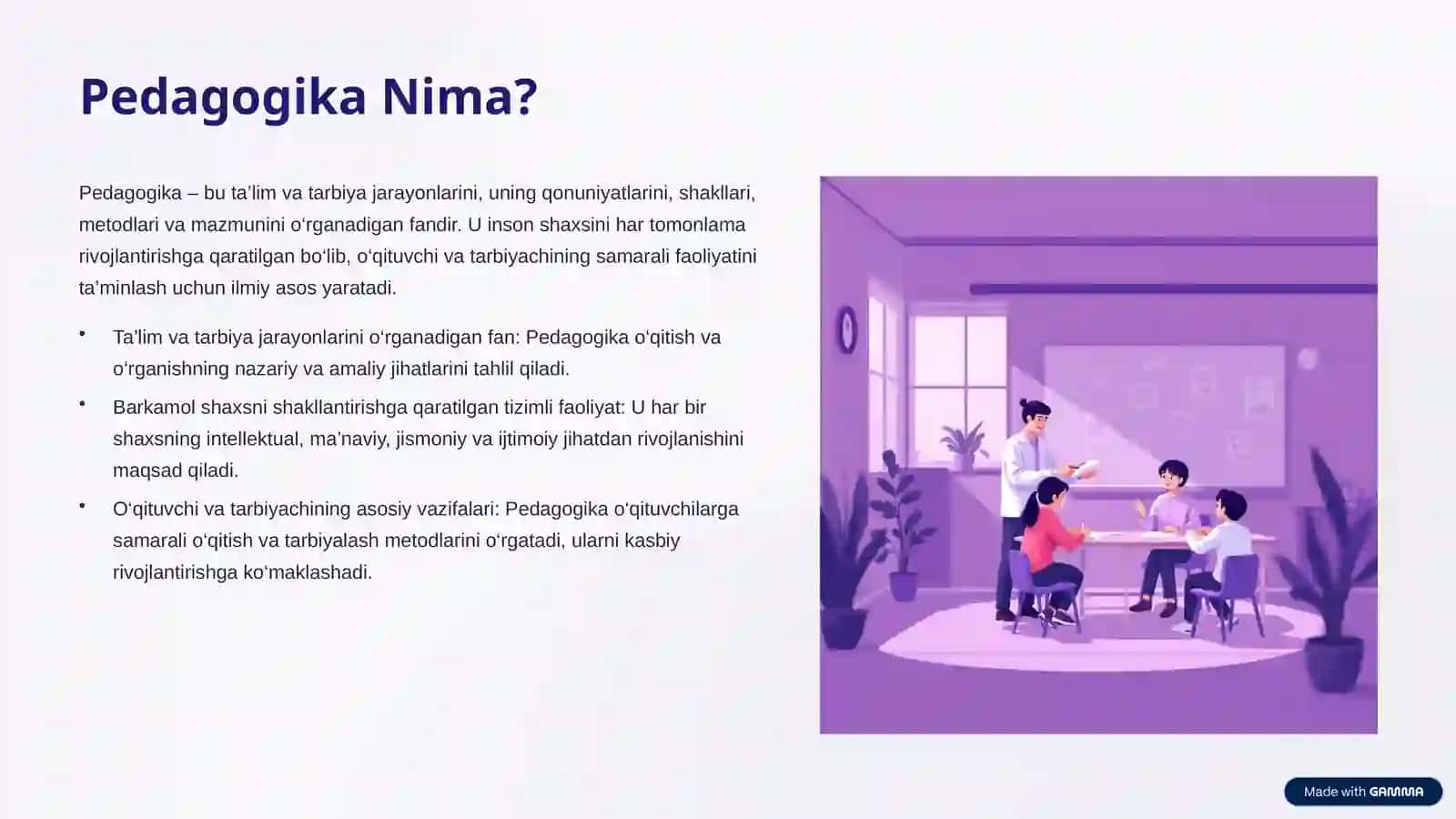 7-Mavzu:Pedagogikava IjtimoiyPedagogikaKategoriyalari 2