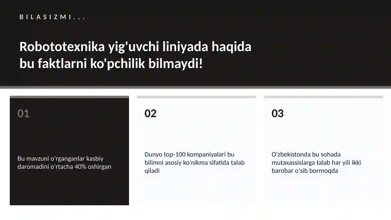 ROBOTOTEXNIKA VA AVTOMATLASHTI 2