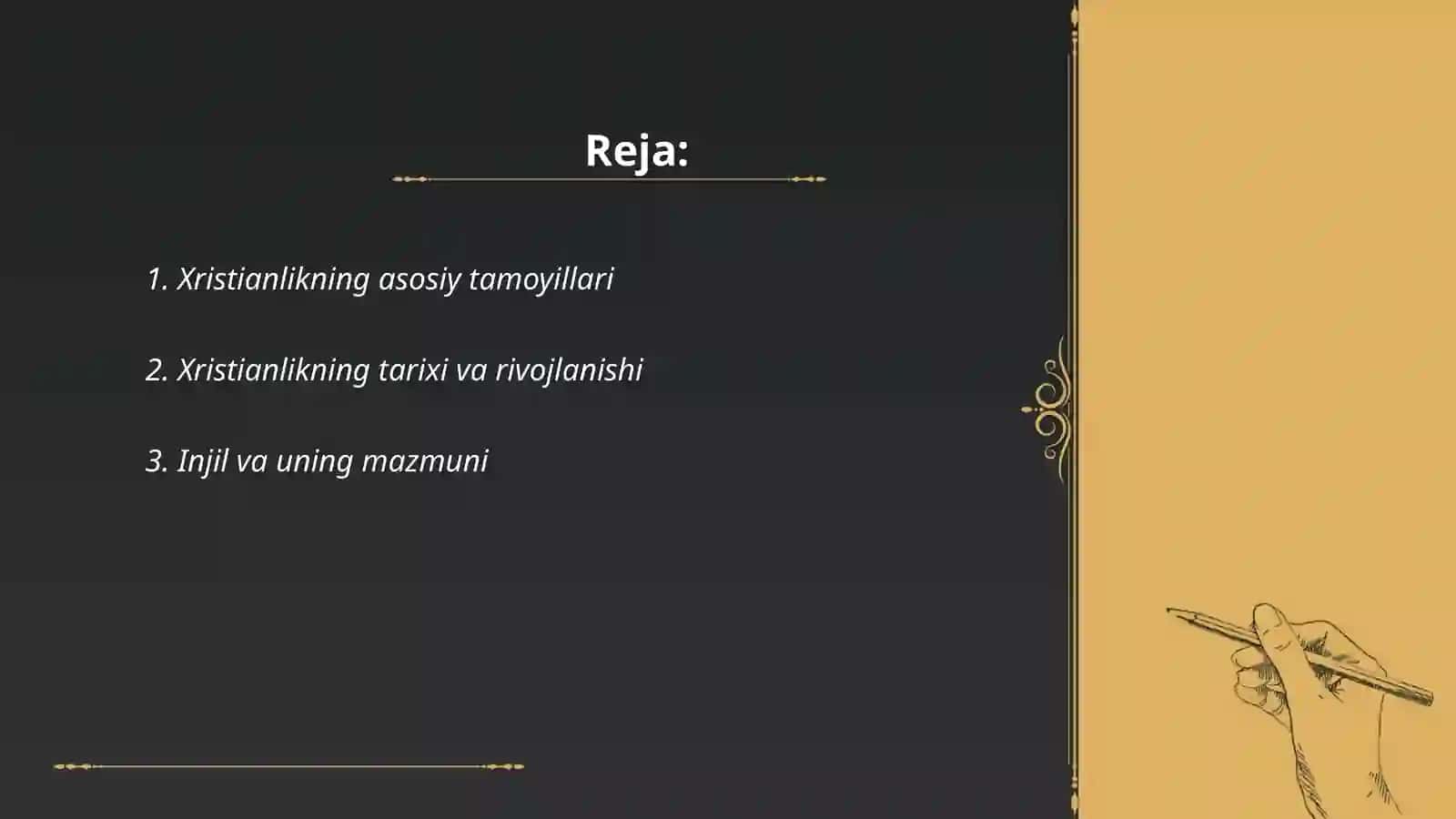 Xristianlik taʼlimoti 2