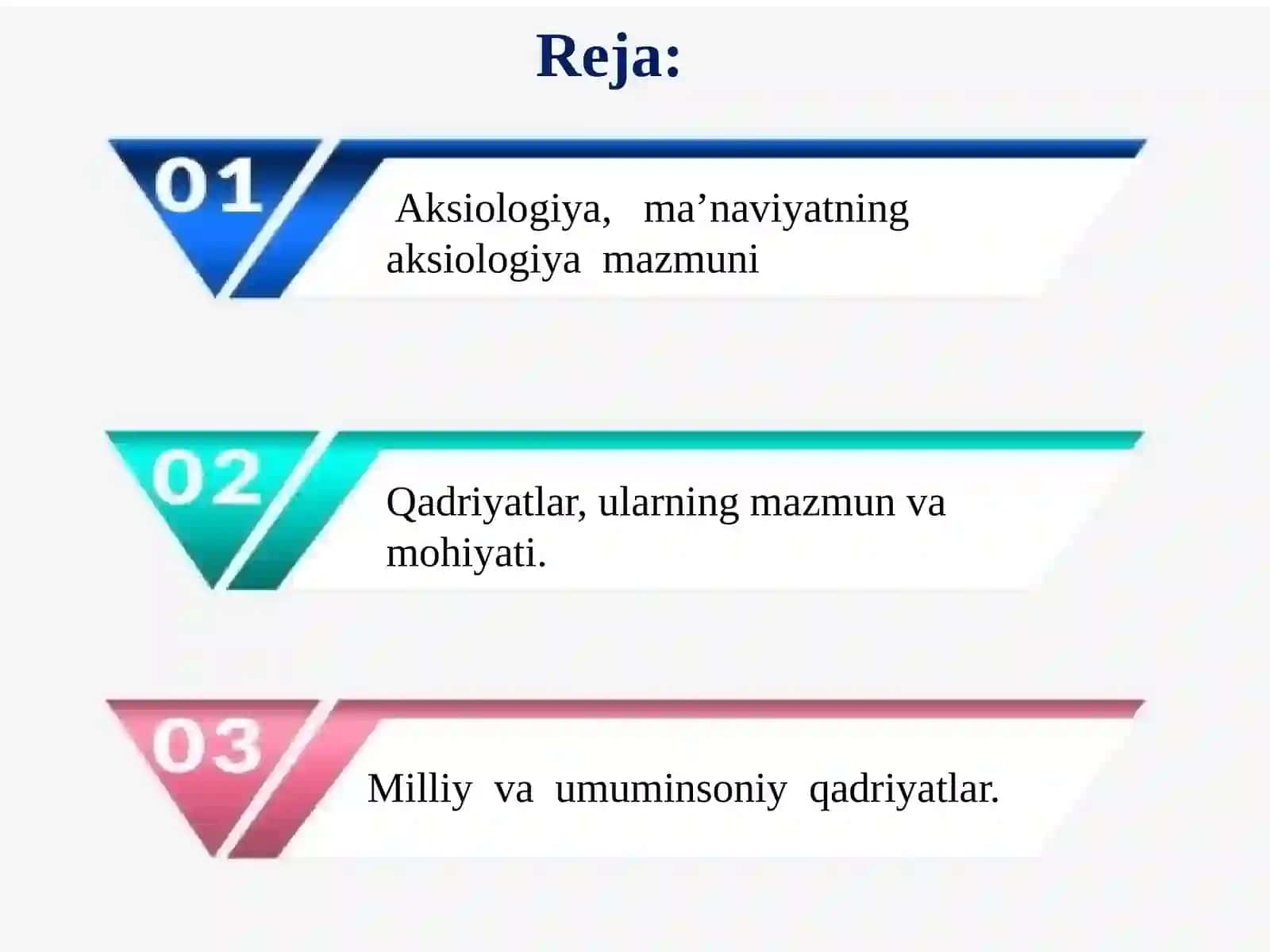 Ma’naviyatning aksiologik tamoyillari 2