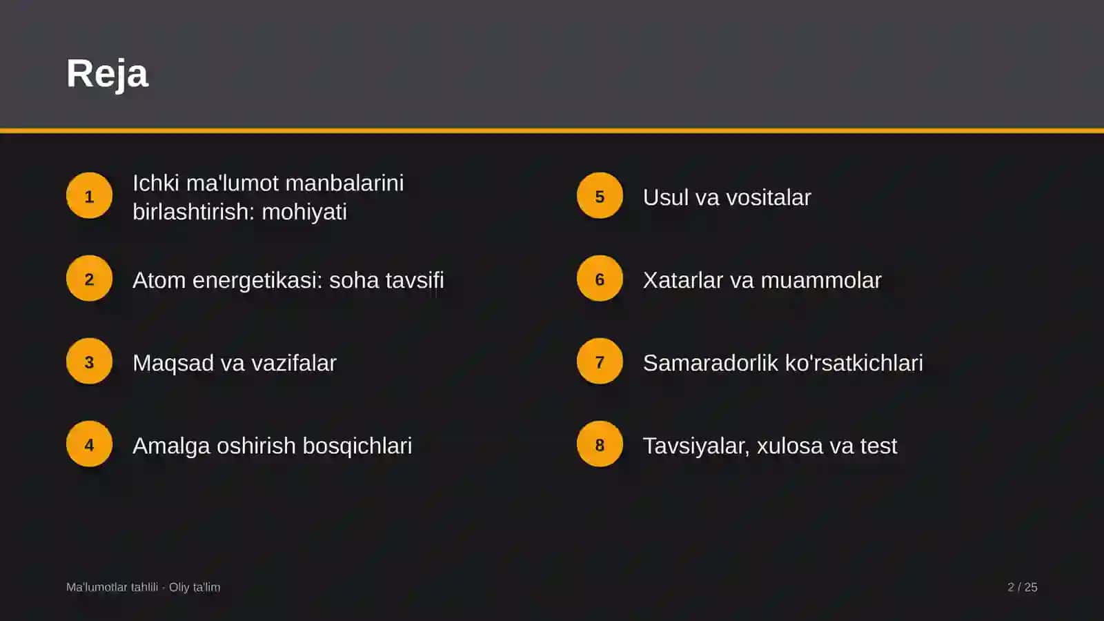 atom energetikasida ichki ma'lumotlar manbalarini birlashtirish 5299 2