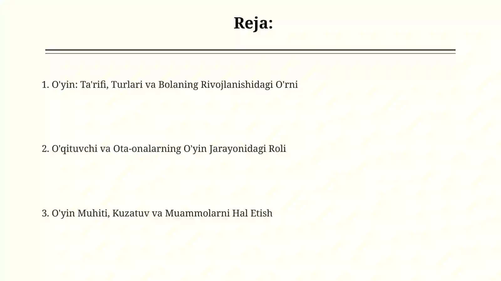 O'yin: Ta'rif, ahamiyat va turlari 2