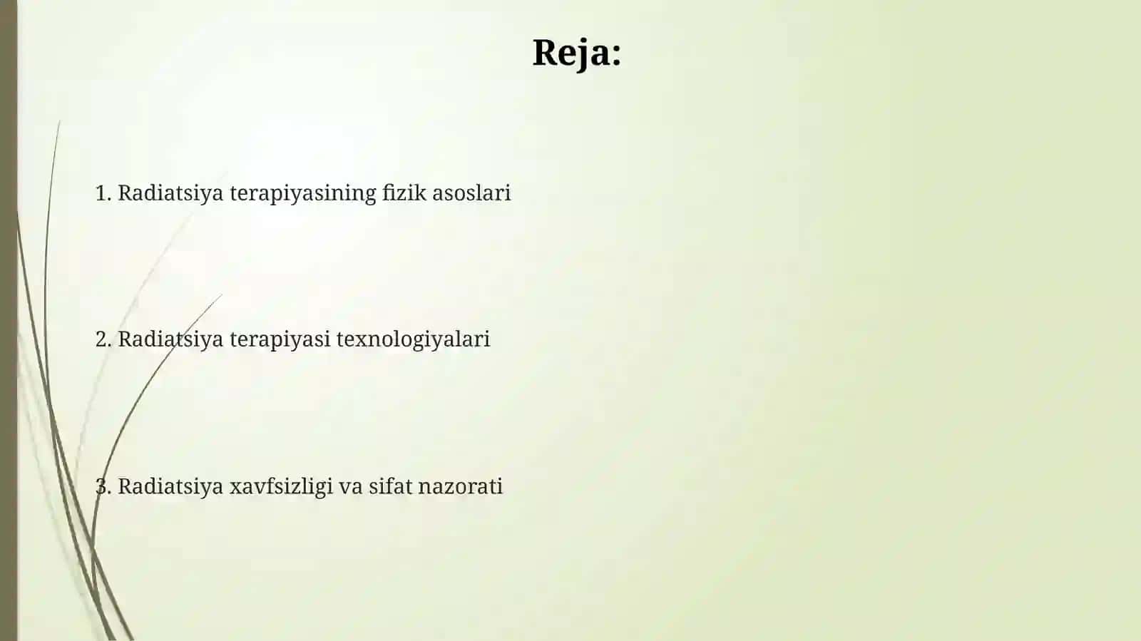 Nur terapiyasi fizik va texnik asoslari 2