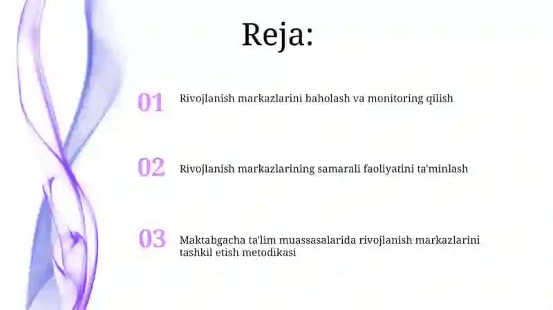 Maktabgacha ta'lim rivojlanish markazlarini tashkil etish metodi 2