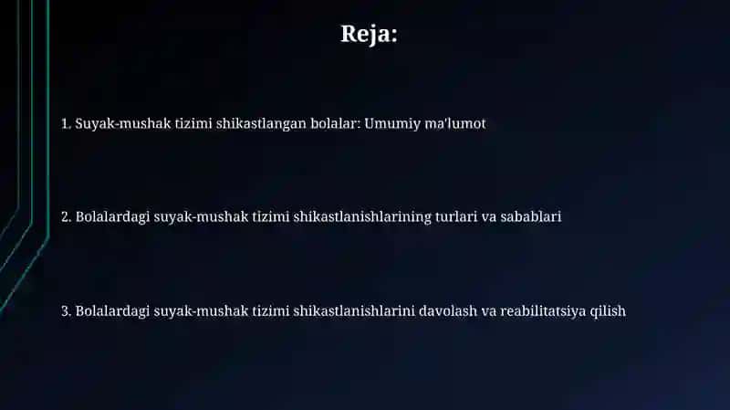 Harakat-tayanch aʼzolari jarohatlangan bolalar 2