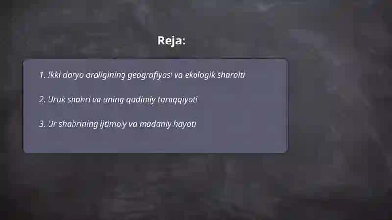 Ikki daryo oraligi-Mesapatamiya 2