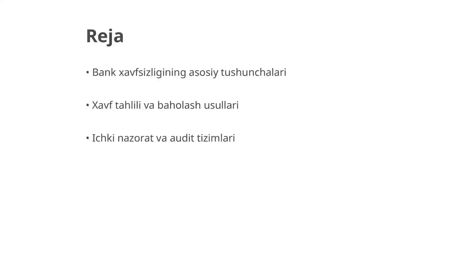 Banklarning iqtisodiy xavfsizligini ta’minlash uchun qanday amaliy chora-tadbirlar amalga oshiriladi? 2