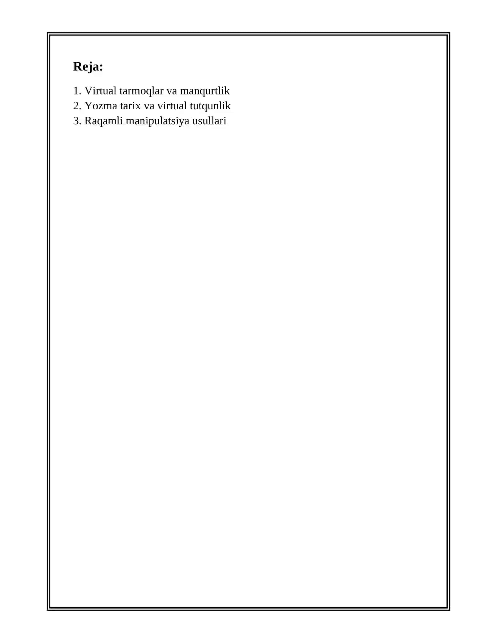 VIRTUAL TUTQUNLIK-MANQURTLIK VOSITASI 2