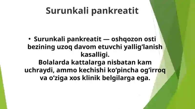 Surunkali pankreatit 2