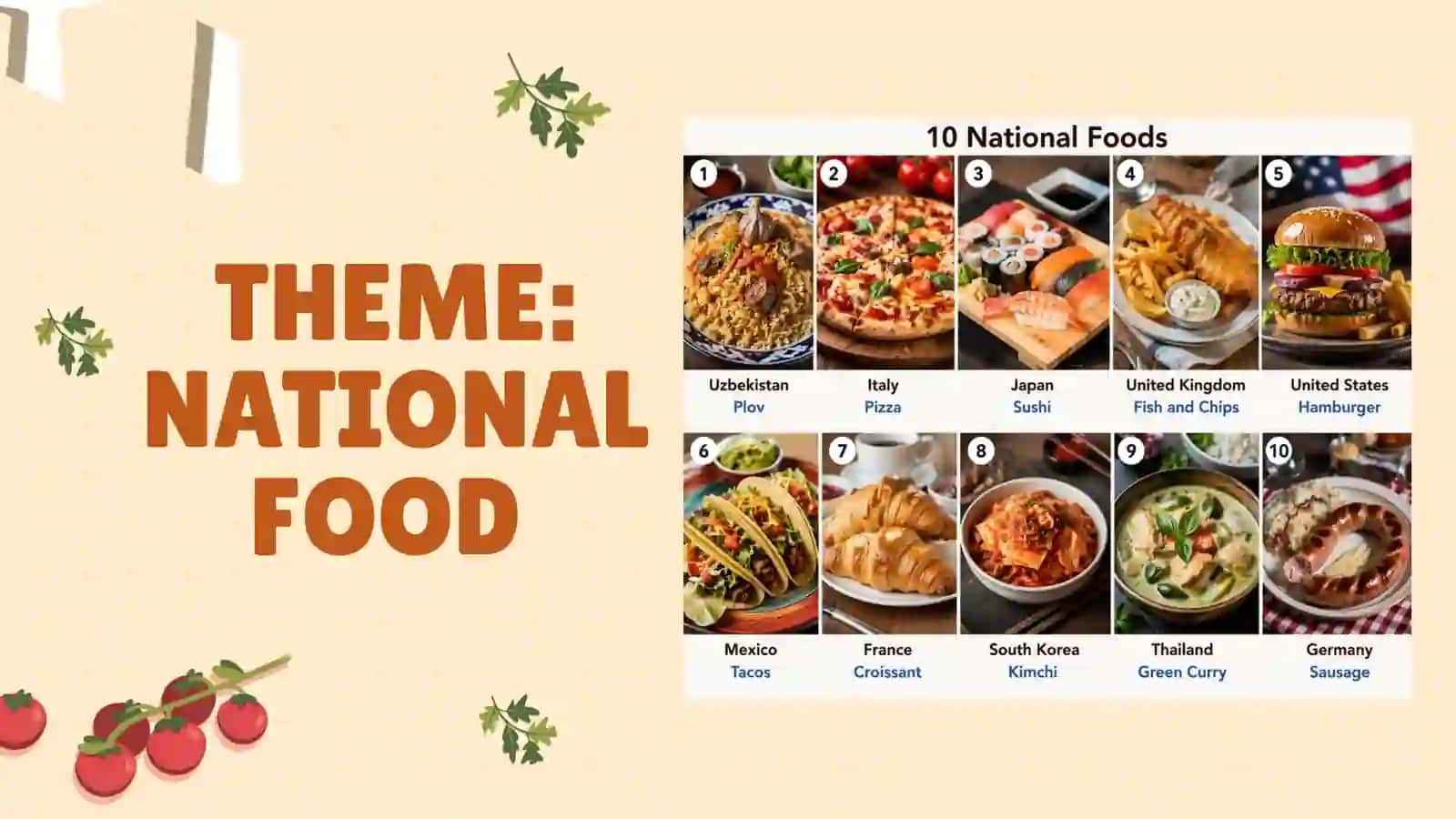 NATIONAL FOOD 2