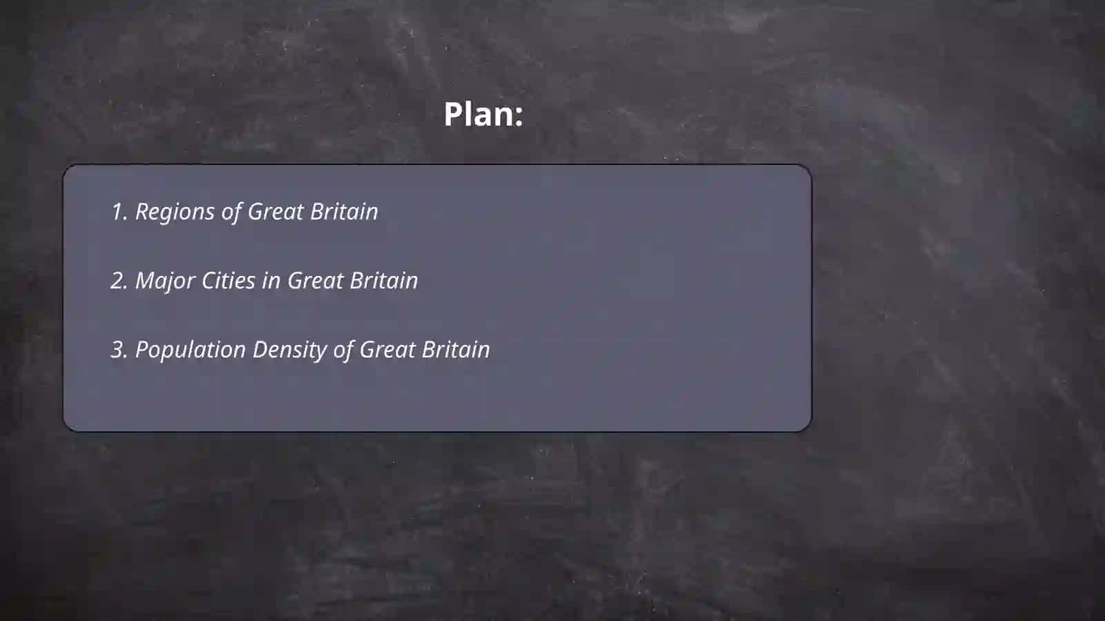 Regions of Great Britain 2