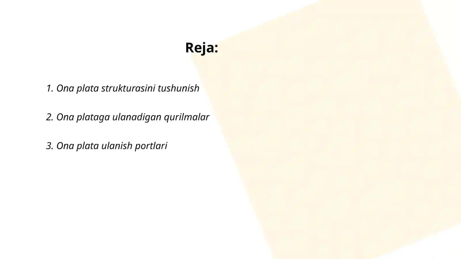 Ona Plata Tanishuv 2
