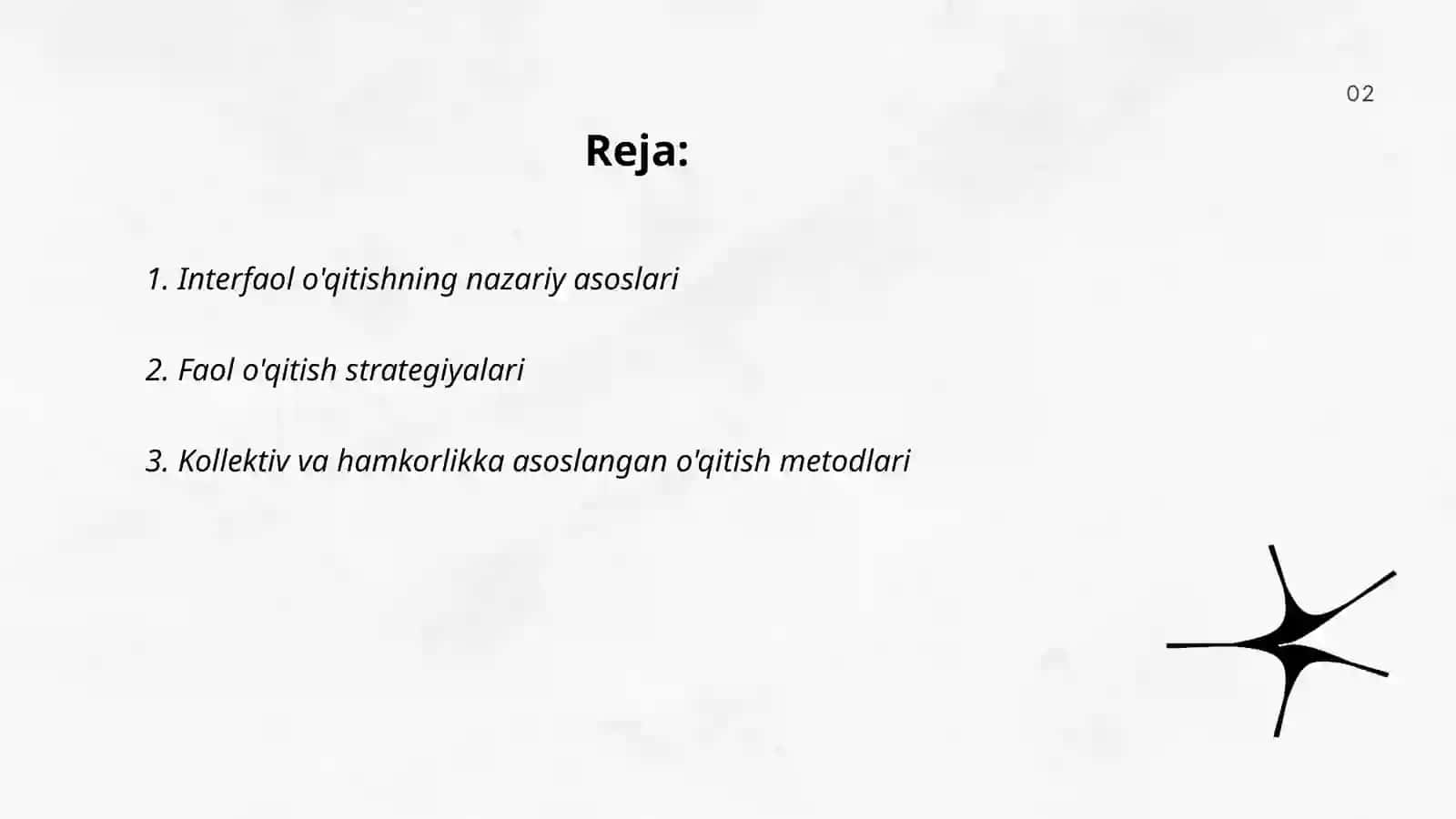 Ta'limning interfaol strategiyalari va metodlari 2