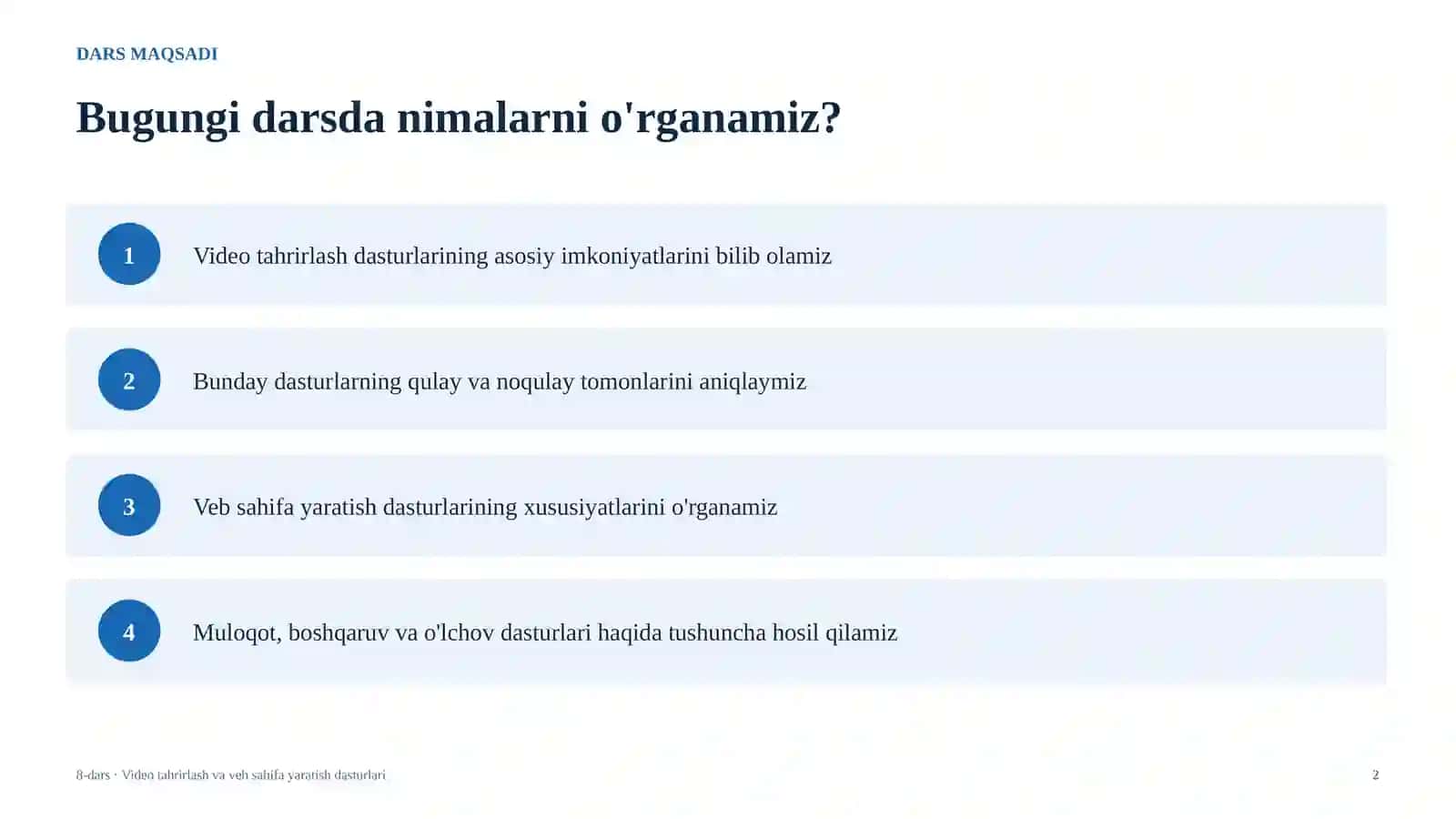 8-DARS 2