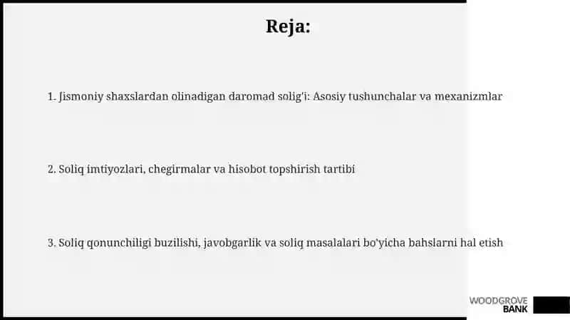 Jismoniy shaxslardan olinadigan daromad solig'i 2