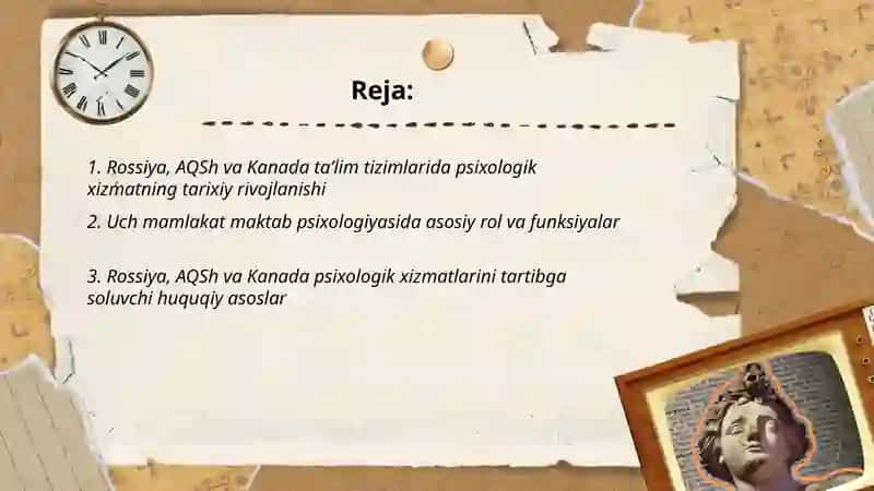 Rossiya, AQSh va Kanada taʼlim tizimida psixologik xizmat 2