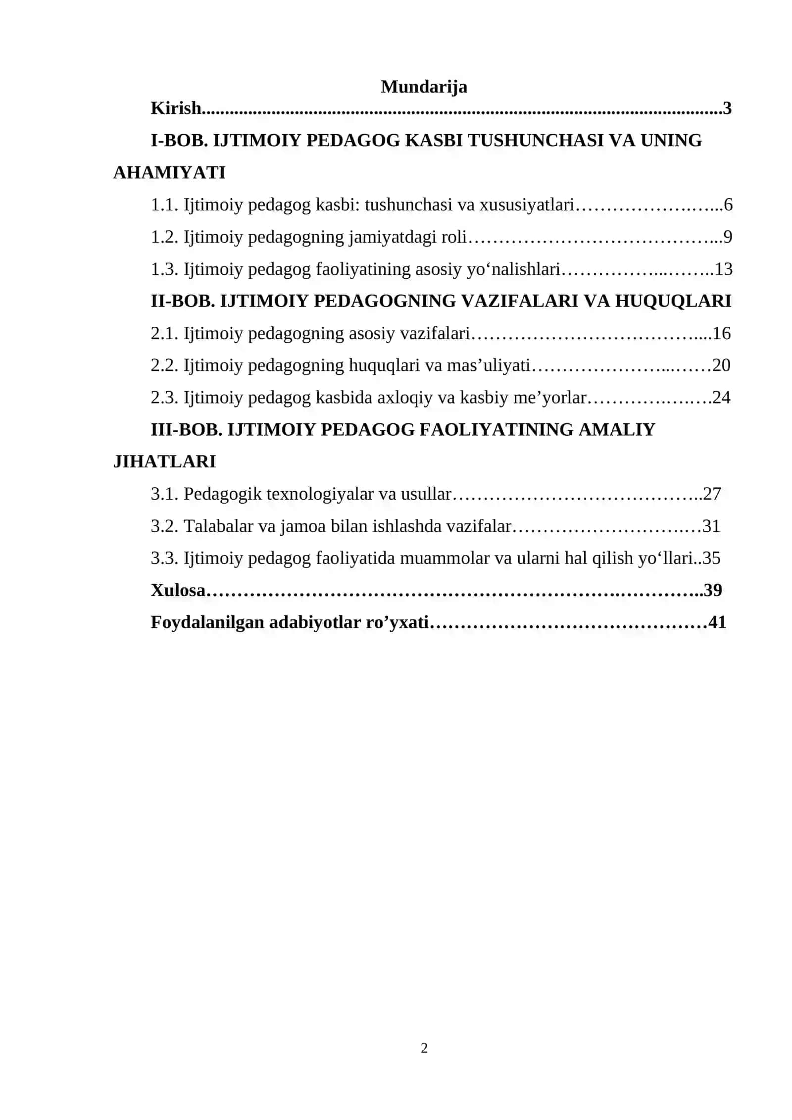 Ijtimoiy pedagogika tamoyillari 2