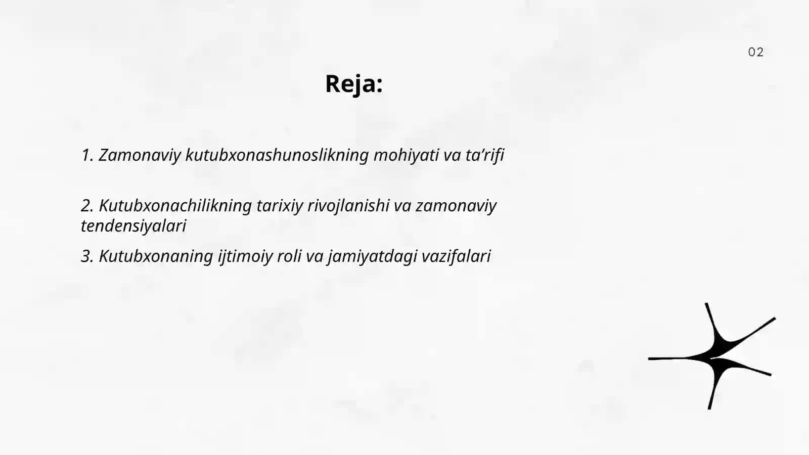 Zamonaviy kutubxonashunosliknìng mohiyati, vazifalari va tuzilishi 2