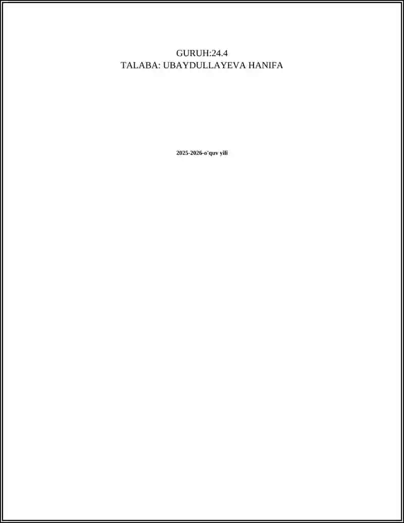 Universitetda talabaning mustaqil ishlash ko‘nikmalarini shakllantirish tamoyillari 2