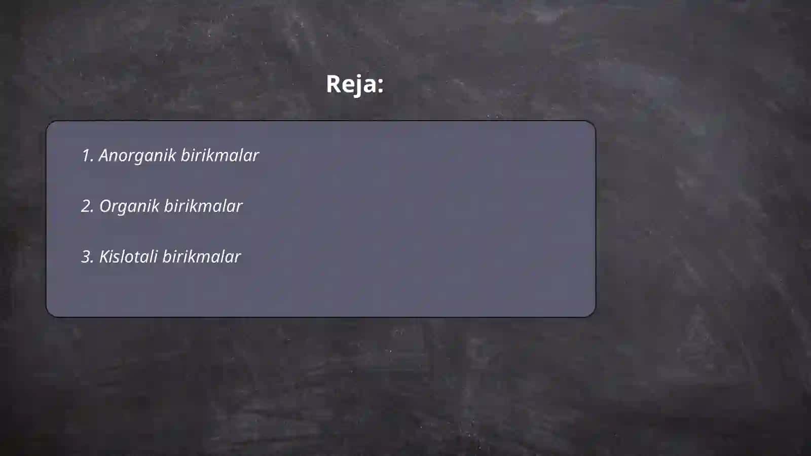 Anorganik birikmalarning eng muhim sinflari olinishi xossalari va ishlatilishi 2