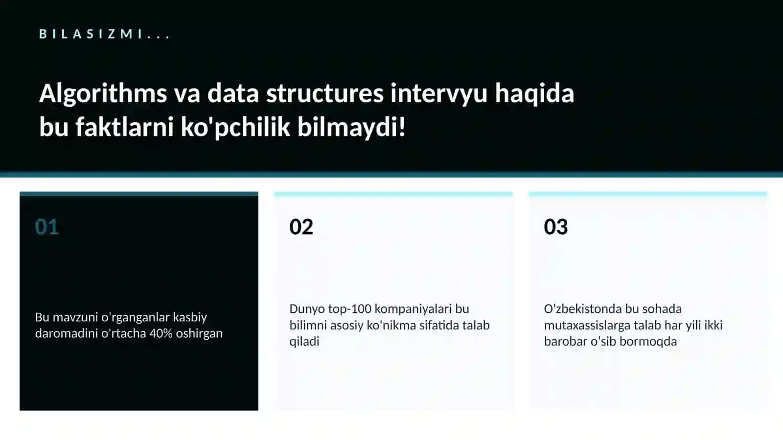 Algorithms va data structures intervyu 2