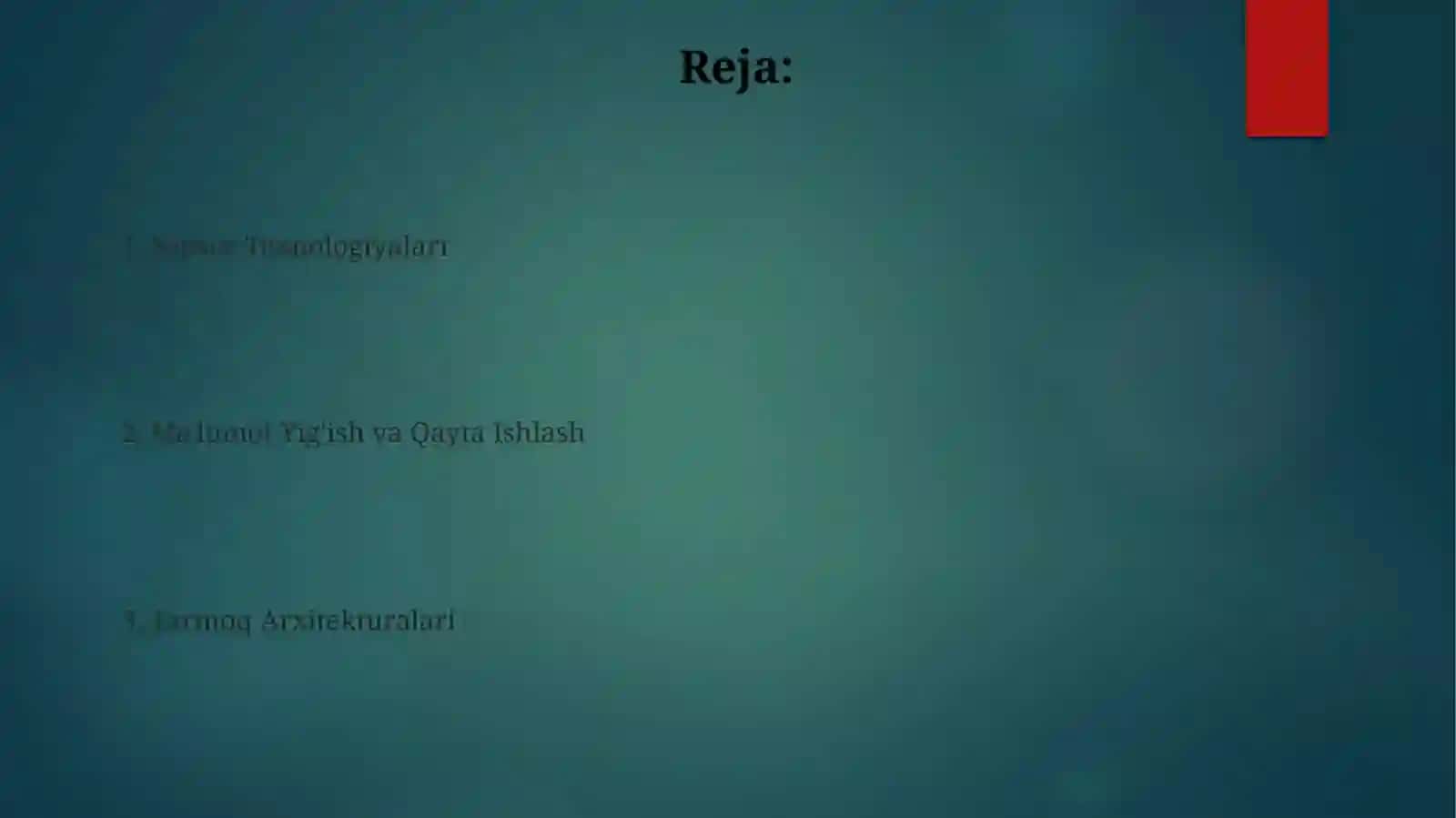 Datchiklarni ulash 2
