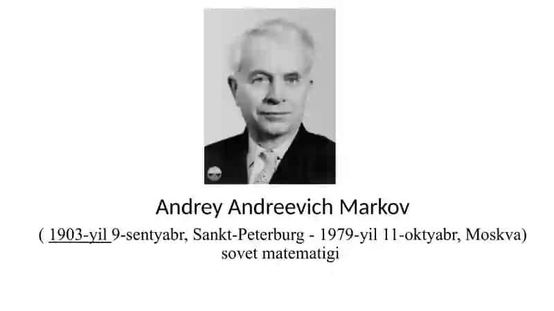 MARKOVNING NORMAL ALGORITMI 2
