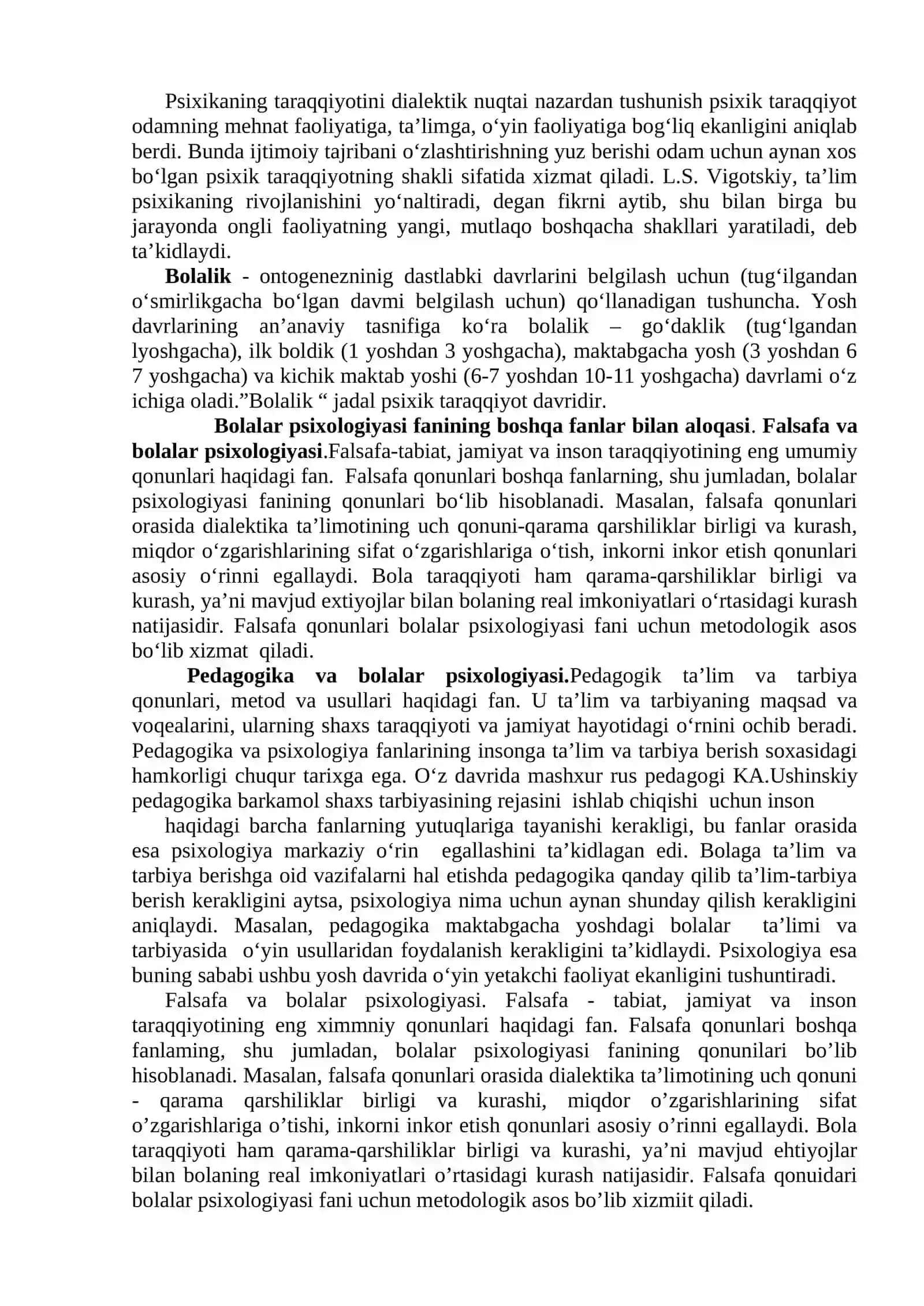 BOLALAR PSIXOLOGIYASI O‘QUV FANI SIFATIDA 2
