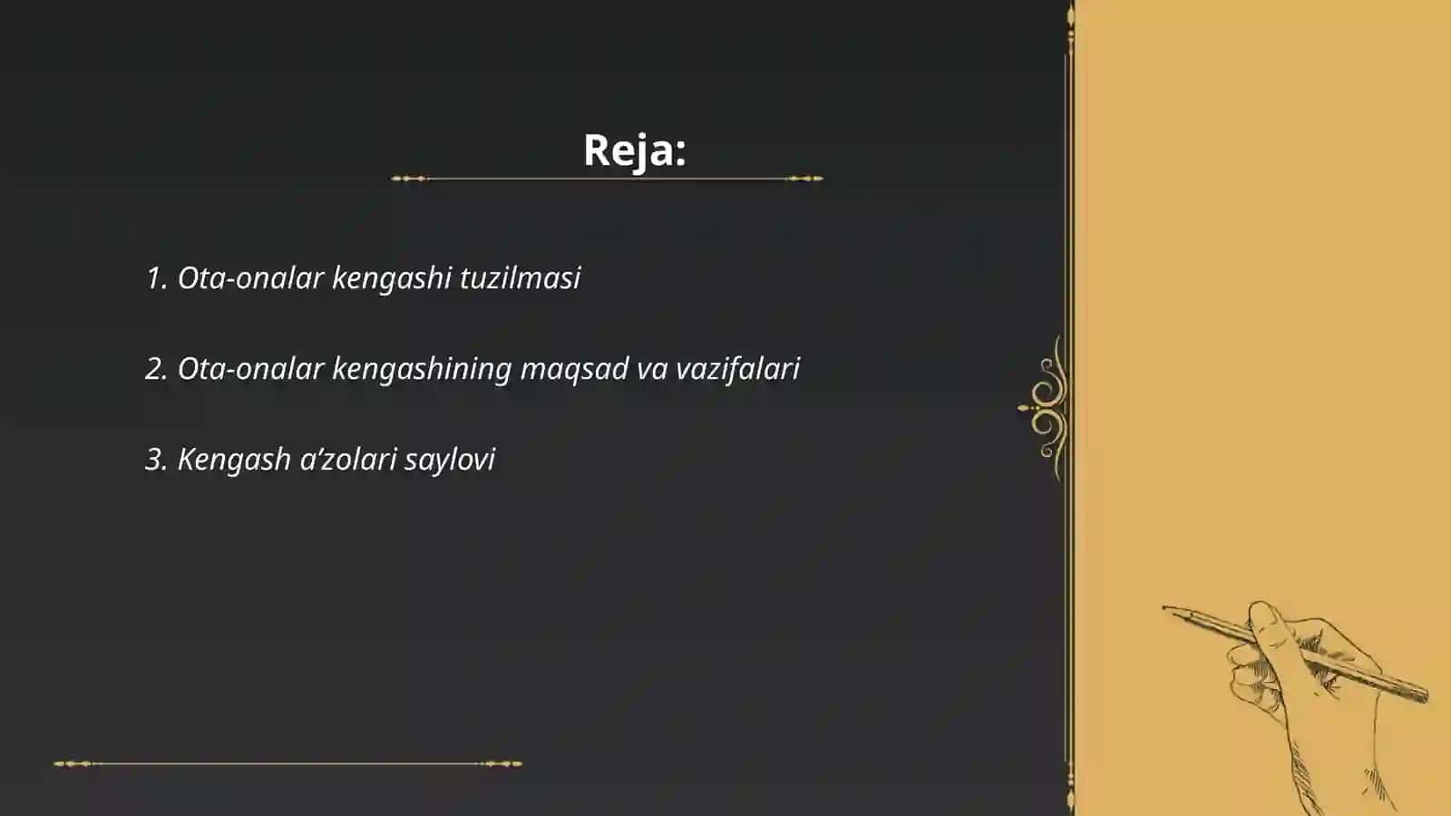 Ota-onalar kengashi tashkil etish 2
