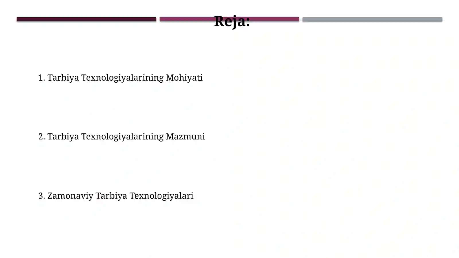 Tarbiya Texnologiyalarining Mohiyati va Mazmuni 2