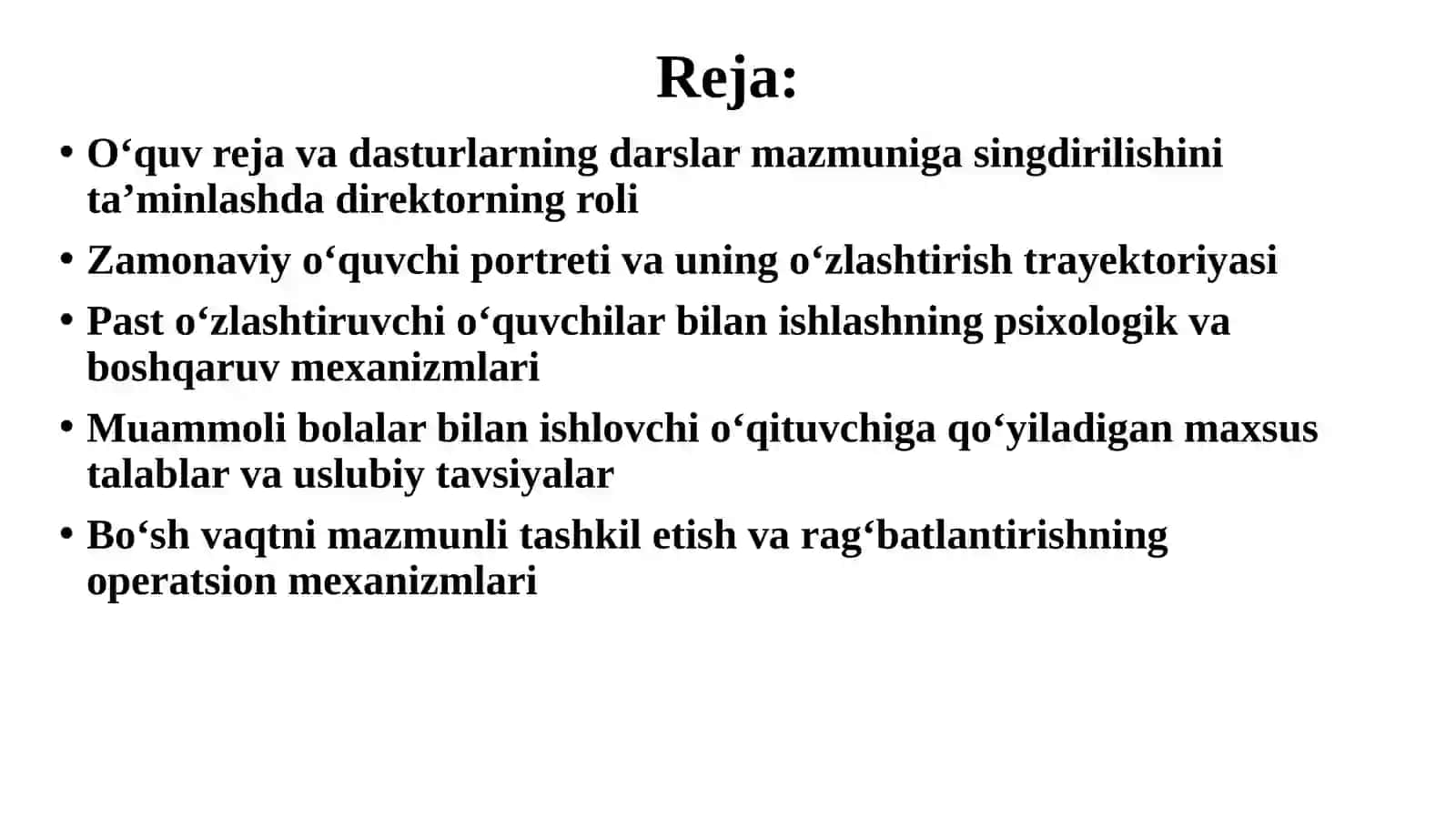 O‘quvchilarning ta’lim dasturlarini o‘zlashtirish masalalari 2