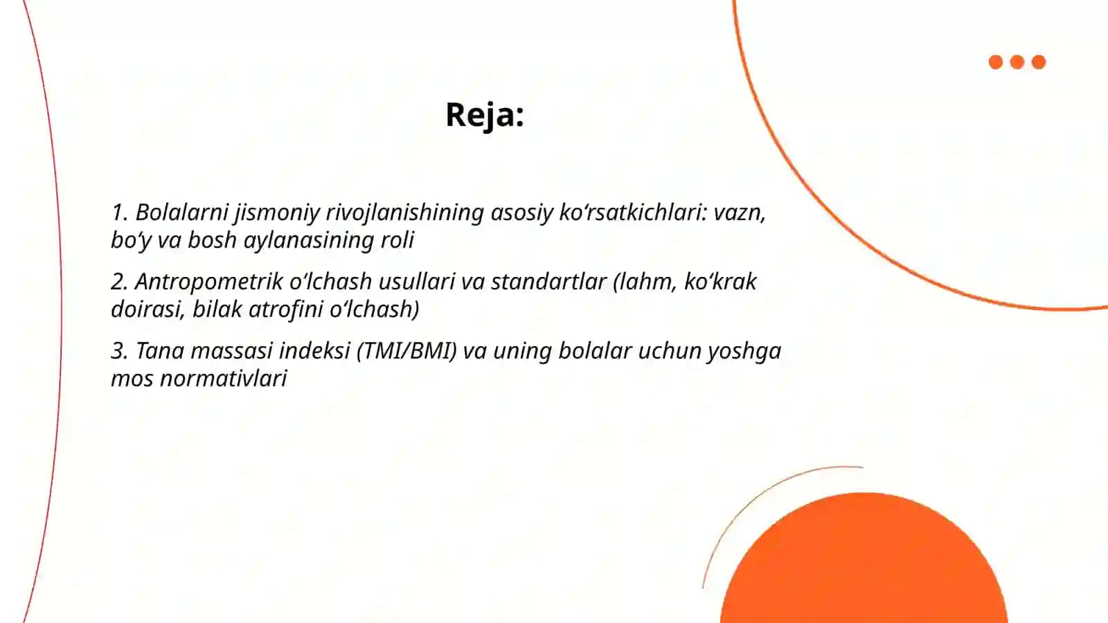 Bolalarni jismoniy rivojlanishi 2