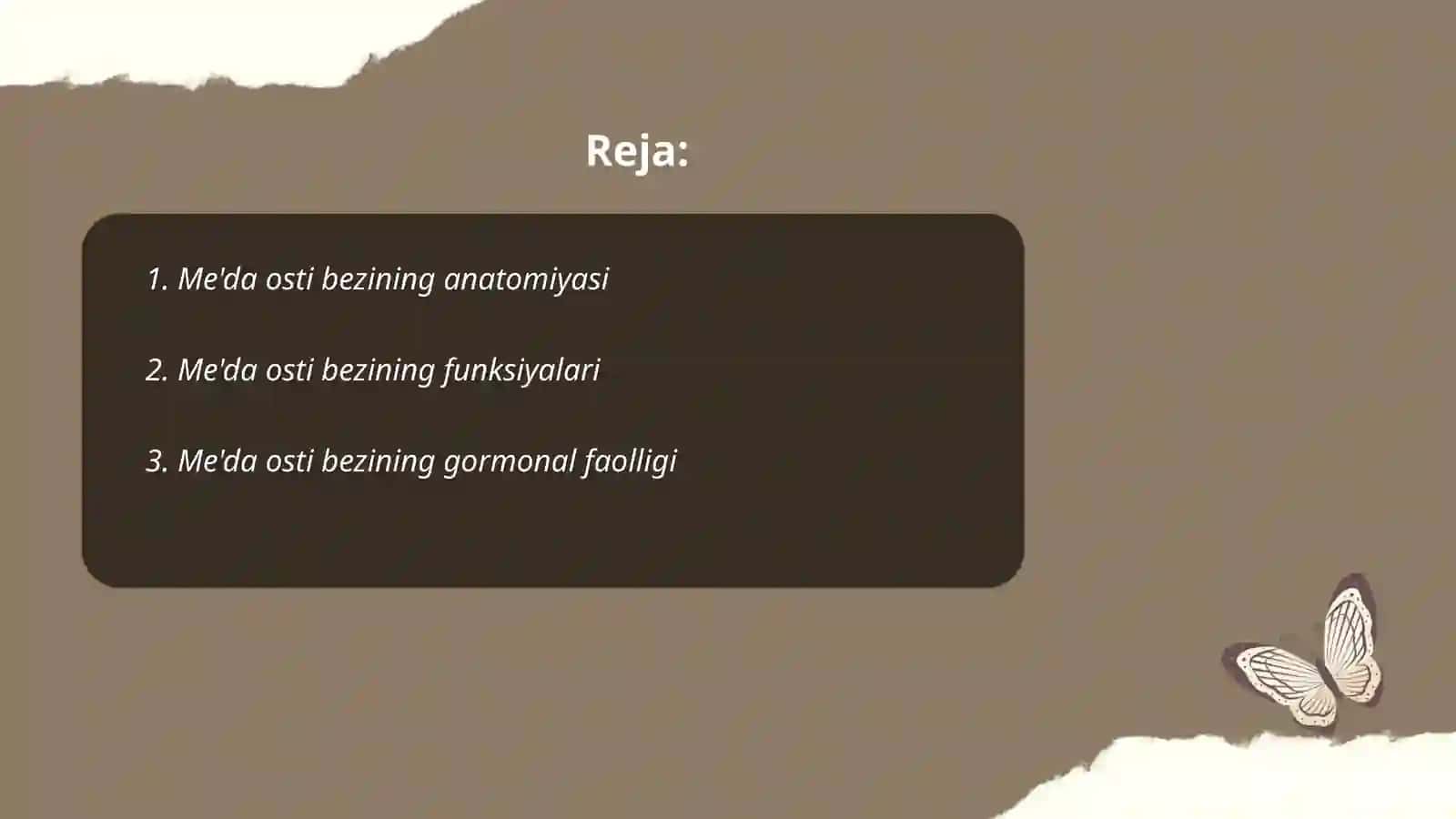 Me'da osti bezining anatomiyasi 2