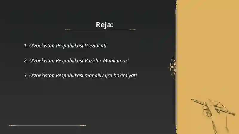 O'zbekiston Respublikasi Prezidenti 2