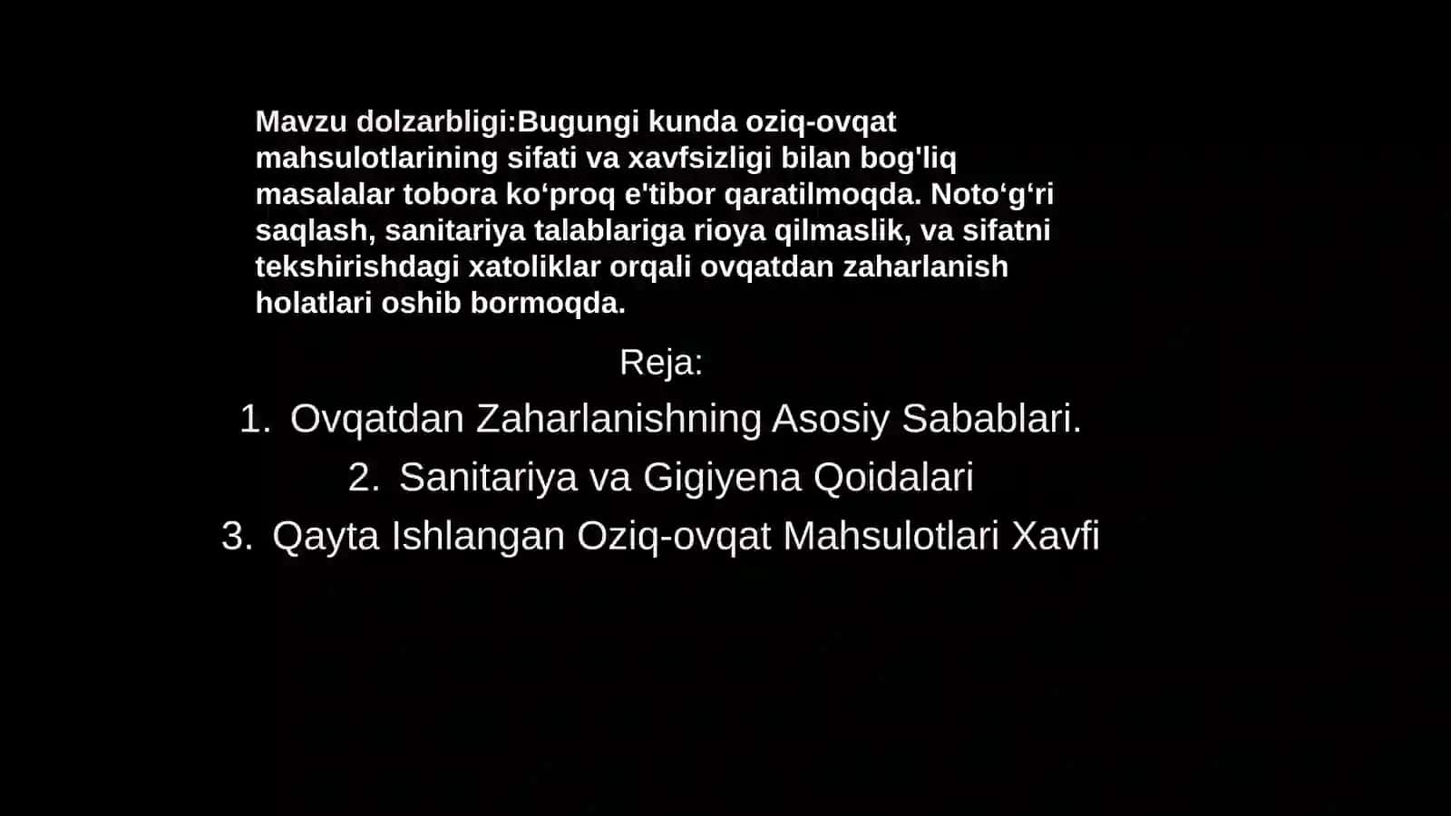 Zokirxonov Saidzikir yoxonning tayyorlagan mustaqilishi 2