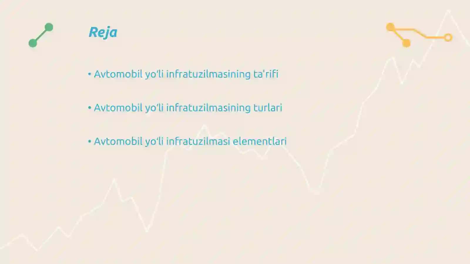 Avtomobil yoʻli infratuzilmasi 2