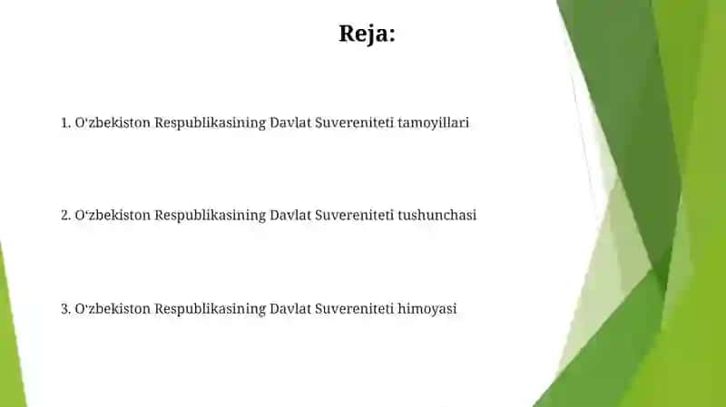 O'zbekiston Respublikasi davlat suvereniteti 2