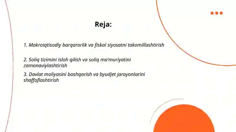 Oʻzbekiston iqtisodiyotida islohotlarni chuqurlashtirish boʻyicha rivojlanish strategiyasi 2