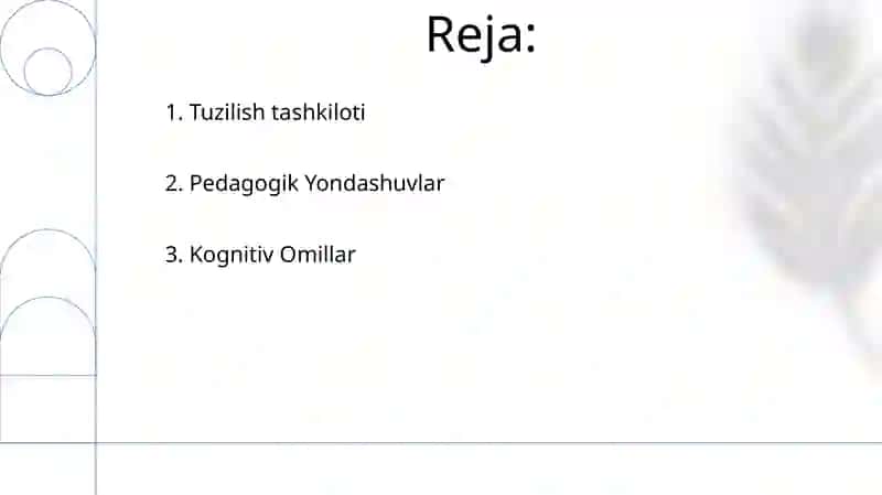 Darslikdagi oʻquv materiallarini tizimlashtirish tamoyillari 2