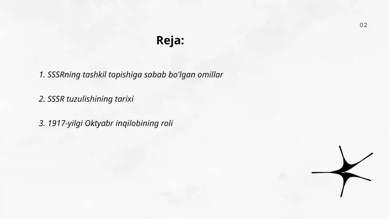 SSSRning tashkil topishi 2