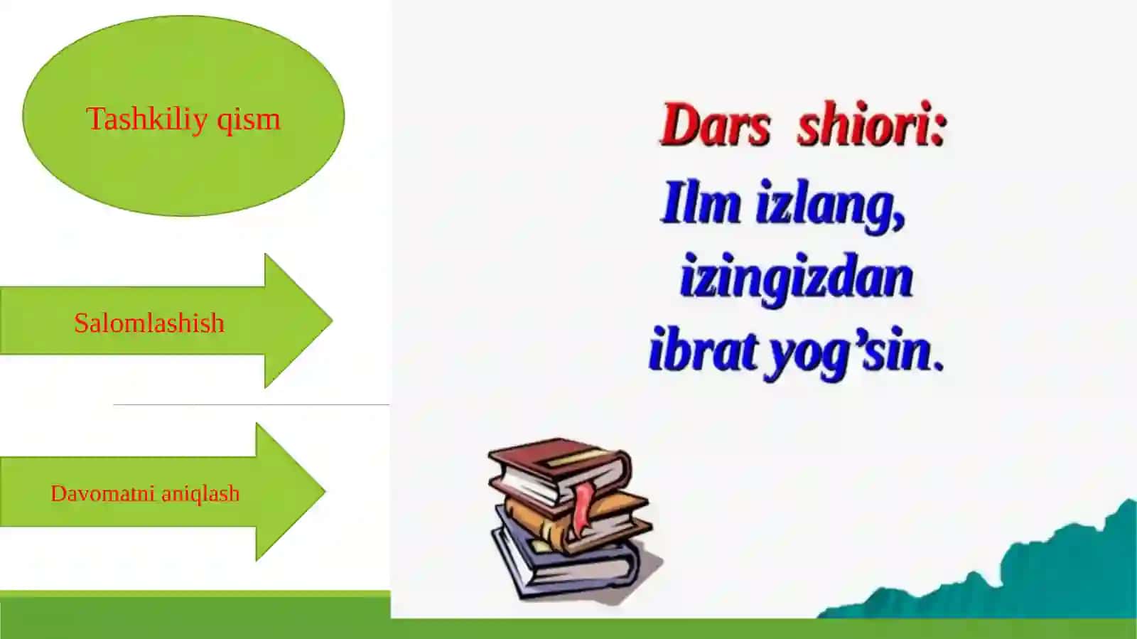 Maktabdato'garakishlarini tashkilotish 2