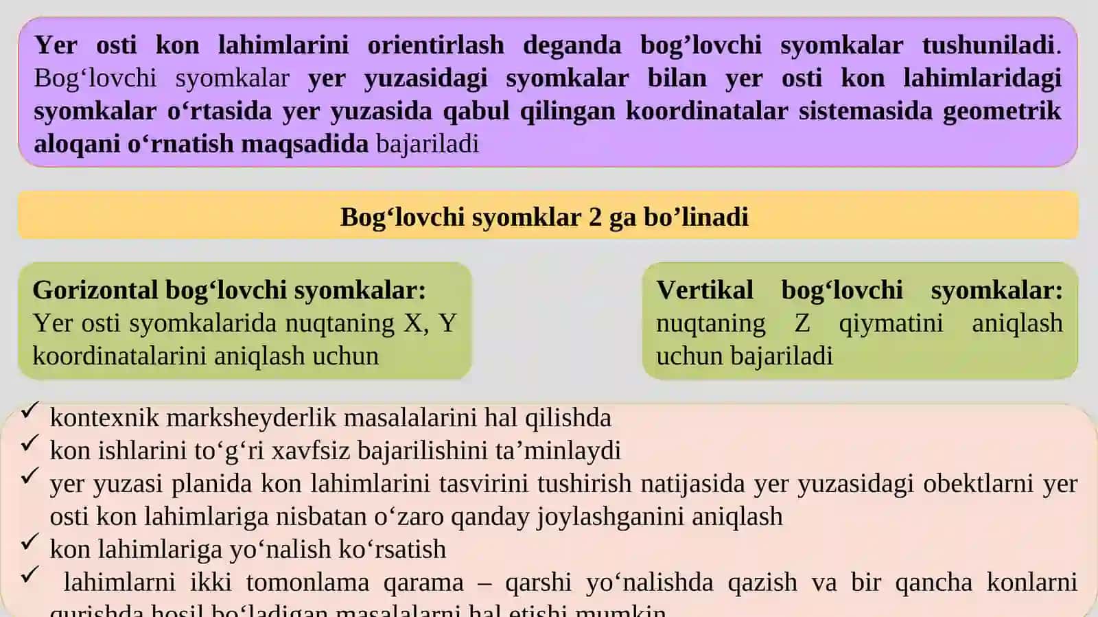 Yer osti kon lahimlarini orientirlash 2