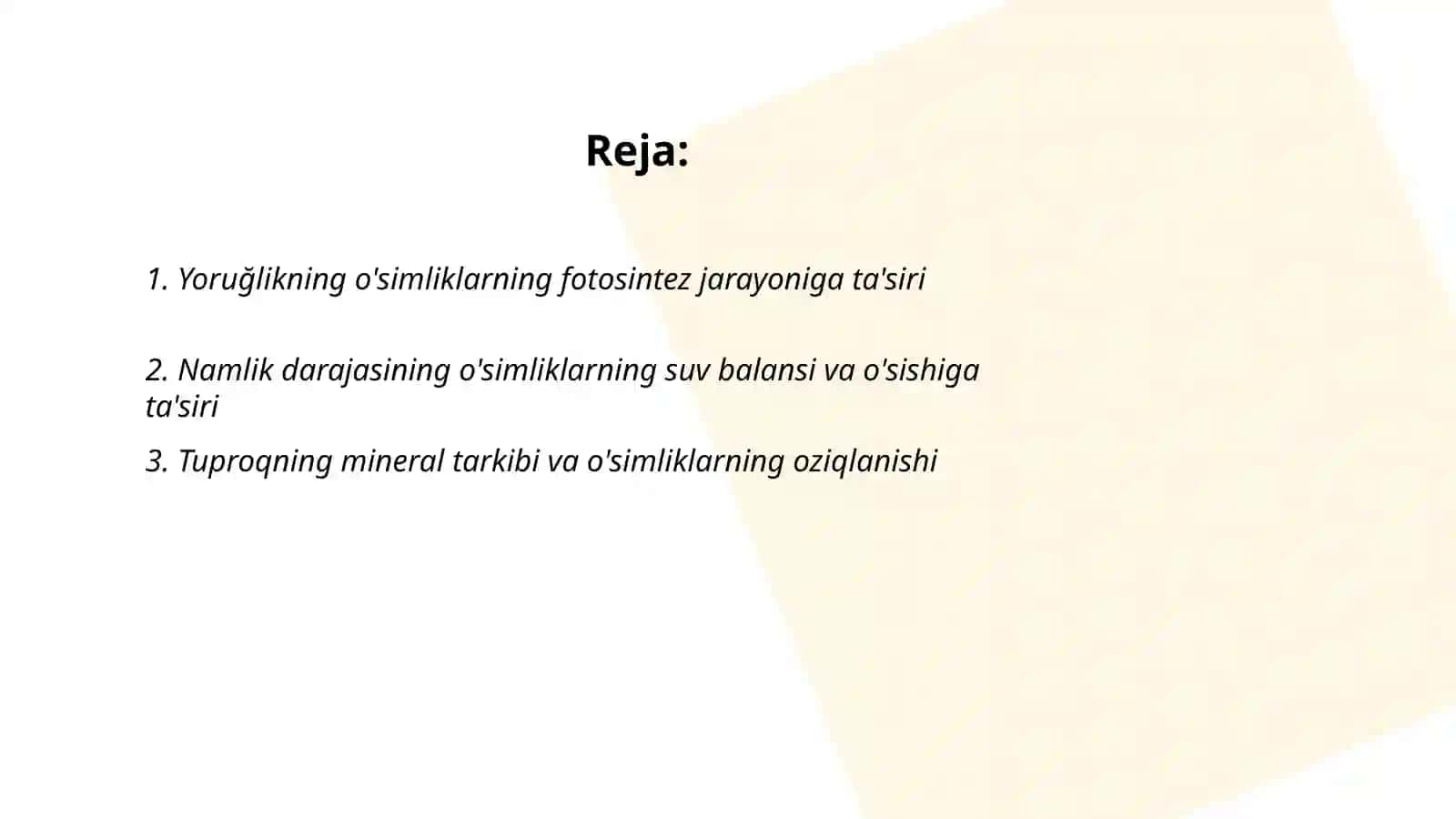 O'simlik tuzilishi 2