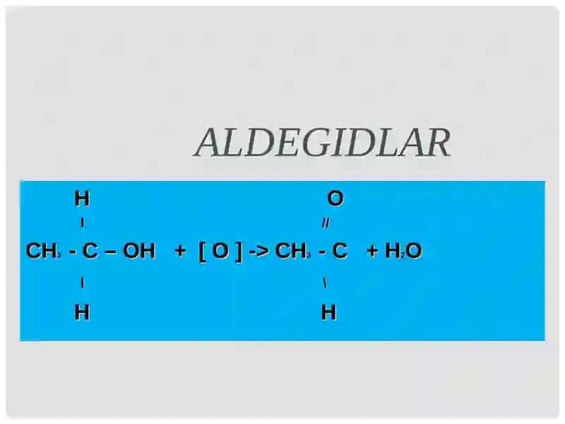 Aldegidlar va ketonlar 2