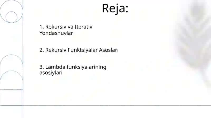 Lambda funksiyalar 2