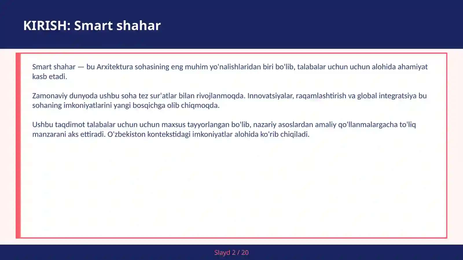 SMART SHAHAR 2