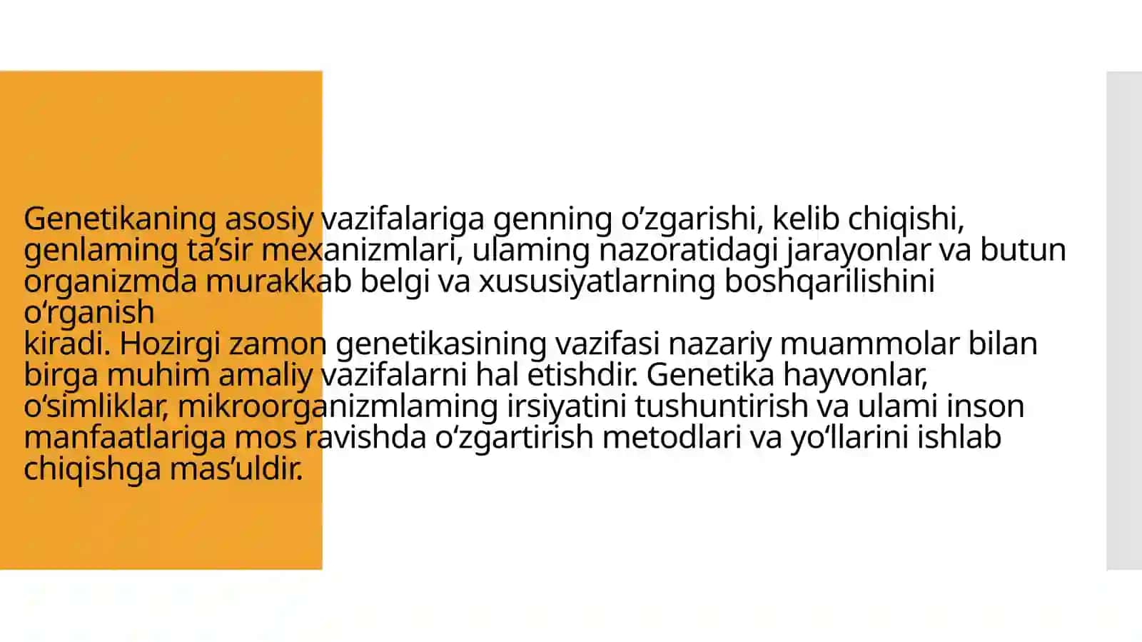 Genetikaning nazariy va amaliy hamiayti, DNK replikatsiyasi 2