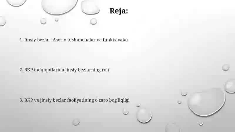 Jinsiy bezlar 2