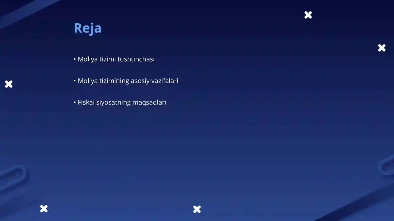 Moliya tizimi va uning vazifalari 2