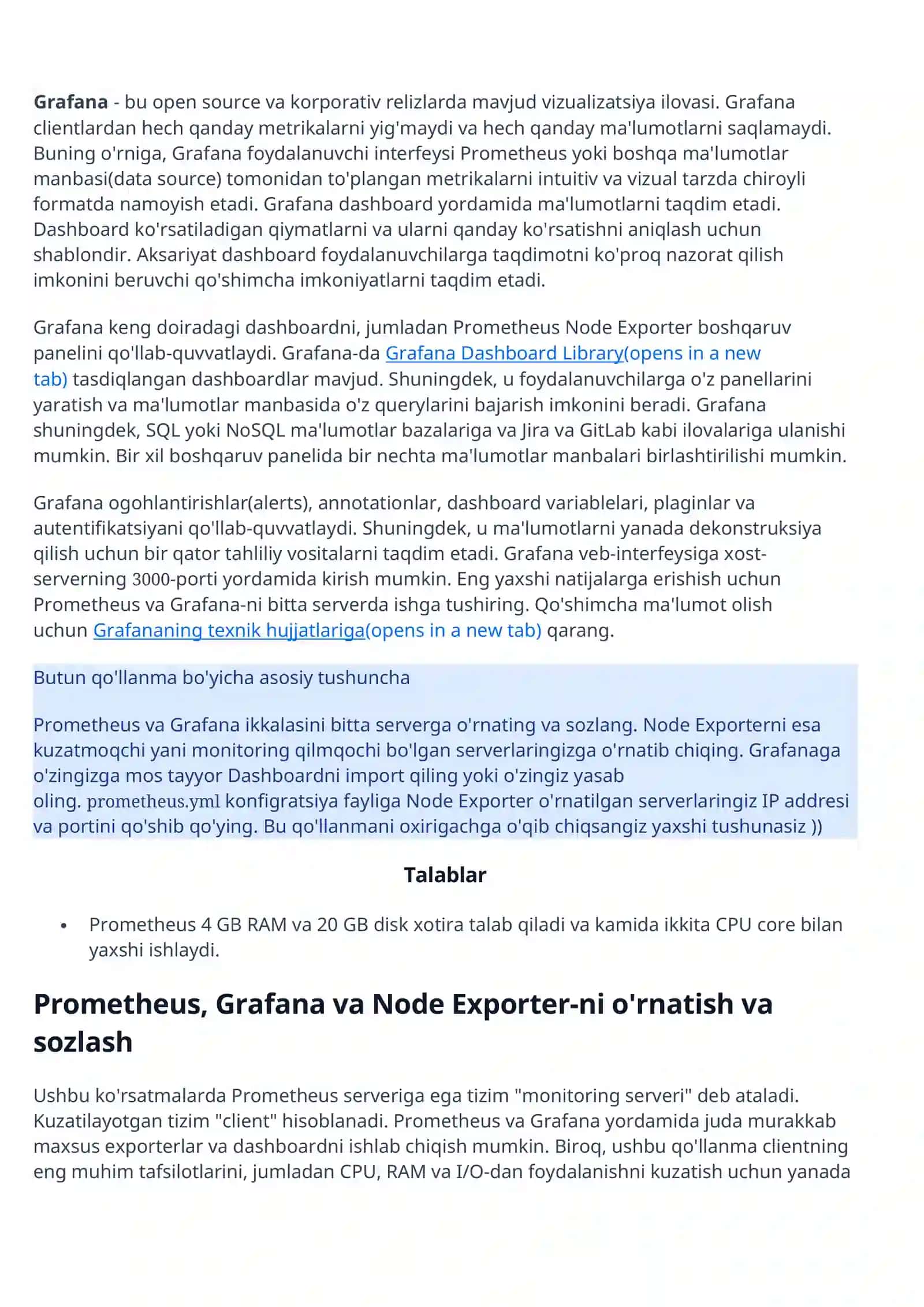 Prometheus tizim monitoringi 2
